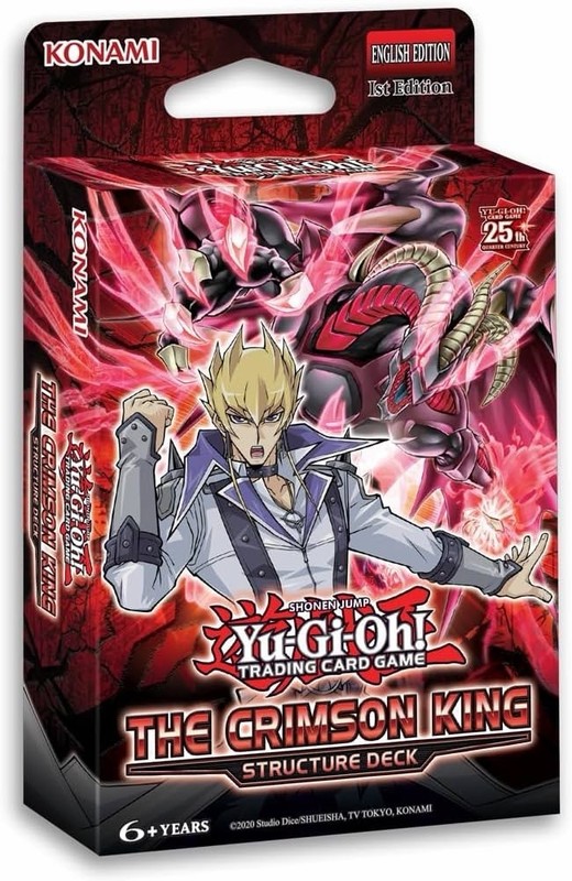 Konami Yu-Gi-Oh! Trading Card Game Structure Deck The Crimson King English 2023