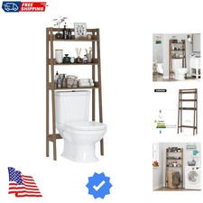 Over The Toilet Storage Shelf, 3-Tier Over Toilet Bathroom Organizer, Above T...