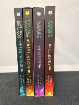 Love, Lies & Hocus Pocus: Lot of 4 Volume 1 2 3 4 books by Lydia Sherrer TPB