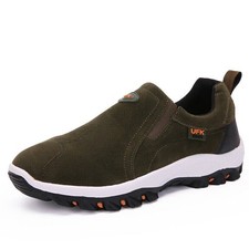 Men Sneaker Slip On Wide Fit Sport Shoes Outdoor Loafers Casual Walking Trainers