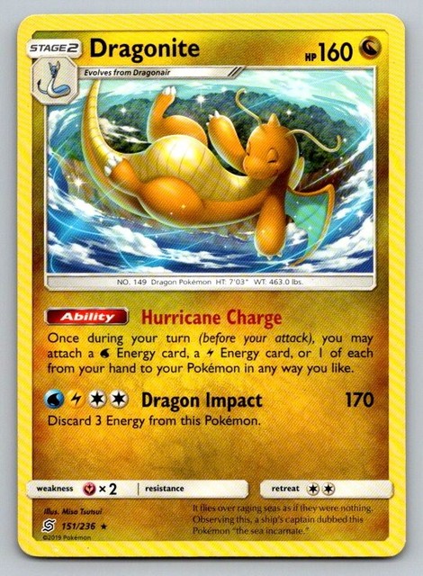 Dragonite #151 (Unified Minds (2019))