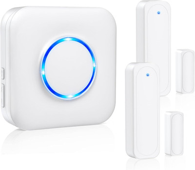 Door Chime, Satisure Wireless Door Open Contact Sensor Alarm Chime with 600 FT R