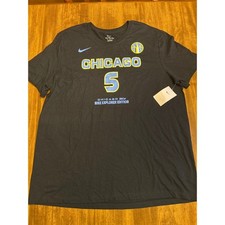 Nike T-Shirt Mens XXL Black New Angel Reese Chicago Sky Explorer Edition 5 40033