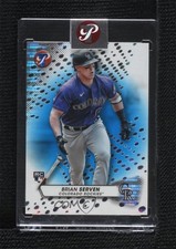 2023 Topps Pristine Blue Pristine Pulsar Refractor 29/75 Brian Serven #195 fm0