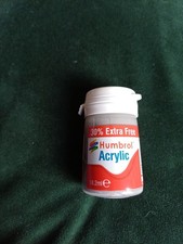 Humbrol Acrylic Paint 18.2ml Grey Primer Matt No 01 AB0001EP Unopened