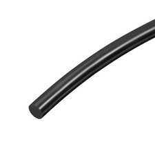 39" Long 8MM Dia High Temperature Resistant Silicone Sealing Strip Black 