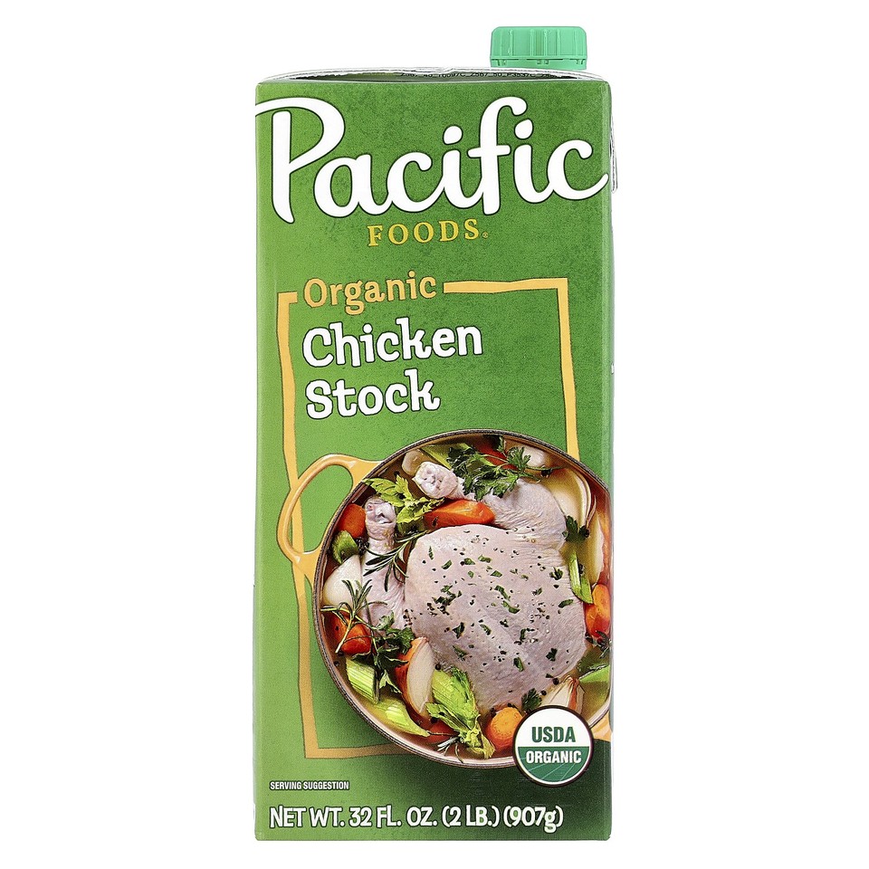 Organic Chicken Stock, 32 oz (907 g)