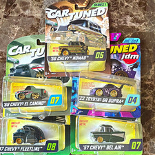 Car Tuned Lot Of 5 Toyota Gr Supra Chevy Bel Air El Camino Nomad Fleetline Car Tuned Lot Of 5 Toyota Gr Supra Chevy Bel Air El Camino Nomad Fleetline