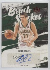 2019 Panini Court Kings Brush Strokes Ruby 65/99 Ersan Ilyasova #BR-EIL Auto 8tj