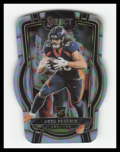 2022 Select Prizm Silver Die Cut #271 Greg Dulcich