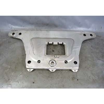 Damaged BMW E46 3-Series 2dr Front Belly Pan Skid Plate Aluminum 2000-2006 OEM
