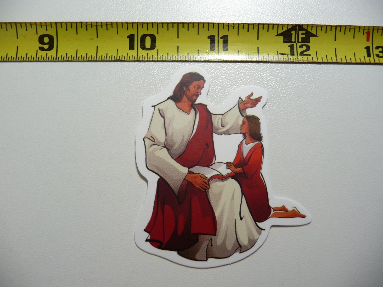 Jesus Bible Teaching Decal Sticker for Faith Church Belief