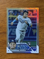 2023 Topps Series 1 - Rainbow Foil #154 Jonathan Aranda (RC)