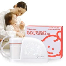 BABYSMILE BABY NASAL ASPIRATOR BPA FREE - WHITE