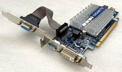 GIGABYTE NVIDIA GeForce 210 1GB DDR3 PCI-E HDMI DVI VGA Video Grafikkarte