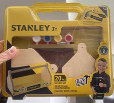 Stanley Jr. 20 pcs ToolBox Kit DIY Build Play - New