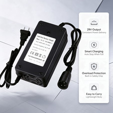 29V 2A Fast Lead Acid Charger for Electric Wheelchair Power Chair SLA Charger