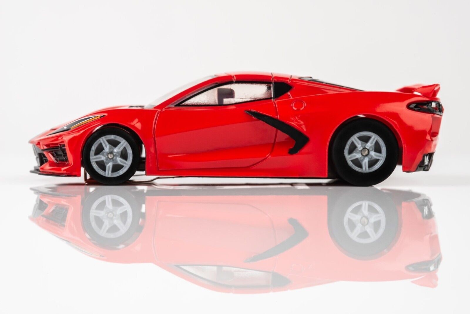 AFX Mega G Corvette C8 Torch Red Collector HO Slot Car #22011 FREE SHIPPING - Foto 11