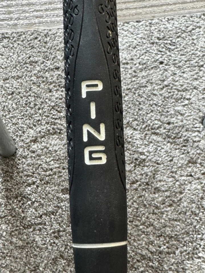 "Ping G5 para hombre diestro 9 hierro punto blanco 37"" eje de acero" Foto 4 de 4