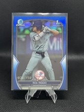 2023 Bowman Draft 1st Blue Refractor Roc Riggio - NY Yankees #BDC-30 /150
