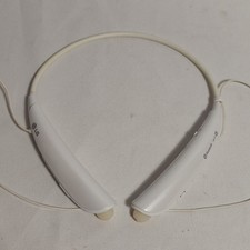 LG Tone Pro HBS-750 Wireless Stereo Headset Bluetooth 3.0 Music White Tested