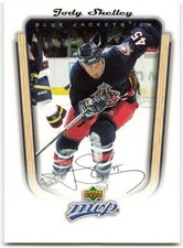 2005-06 Upper Deck MVP #124 Jody Shelley Columbus Blue Jackets