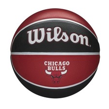 Balls Wilson Nba Team Tribute Basketball Chicago Bulls Outdoor WTB1300CHI Black
