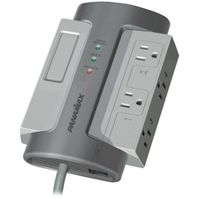 PANAMAX  Premium Series MAX M4-EX Surge Protector, 4 Outlets, 8-Ft. Cord,...