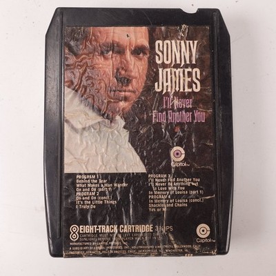 Sonny James   I'll Never Find Another You 8-Track Tape 1967 Country Capitol 8XF