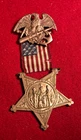 ONE OF A KIND RARE CIVIL WAR ORIGINAL GAR NAVAL VETERANS' MEMBERSHIP BADGE