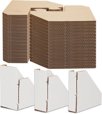120 Pack Adjustable Cardboard Corner Protectors, Fit 1 ,1.5 and 2.2 Frames, Co
