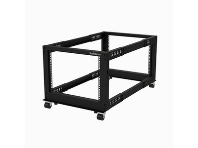 StarTech-New-4POSTRACK8U _ 4-POST 8U OPEN FRAME SERVER RACK FOR DATA/I