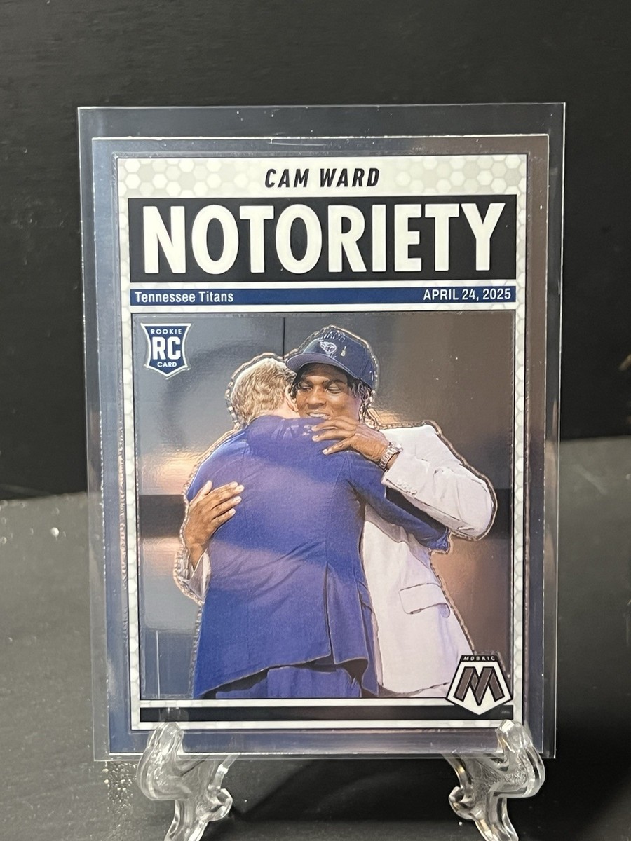 2025 Panini Mosaic - Notoriety Cameron Ward #17 (RC) | eBay