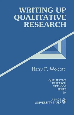 Harry F. Wolcott | Writing Up Qualitative Research | Taschenbuch | Englisch