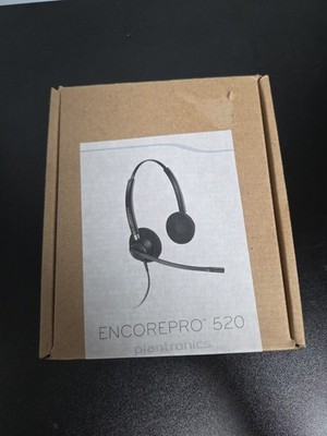 Plantronics EncorePro HW520 Black Headband Headsets