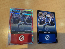 2025 UNO Alt Jerseys Red Foil Matt Gay #059 + Blue - Indianapolis Colts