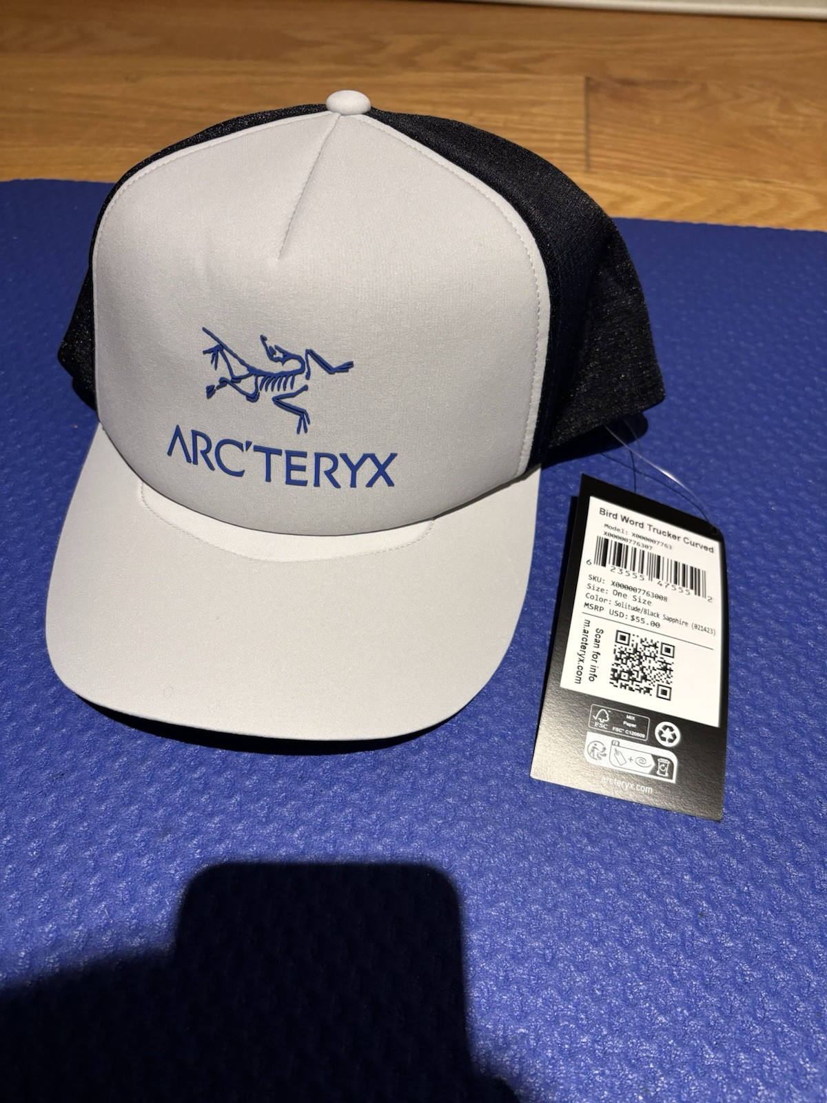 ARC'TERYX Cappello Arc’teryx arcteryx grigio nero logo nuovo