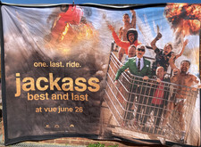 Cinema Banner: JACKASS BEST AND LAST 2026 Johnny Knoxville Steve-O Chris Pontius