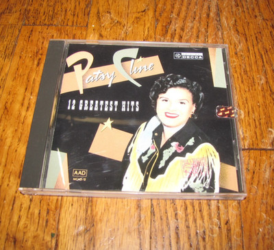 PATSY CLINE - 12 GREATEST HITS - MCA RECORDS CD