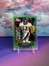 2023 Topps Composite - Topps Chrome Ray Lewis #20 Green Refractor /99