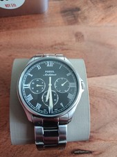 Fossil Architect Herren Armbanduhr Edelstahl Schwarz/Silber OVP + Ersatzglieder