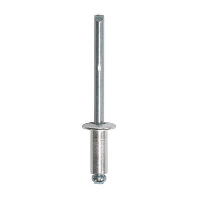 Timco 4,8 x 12 Nieten - Domkopf - Aluminium