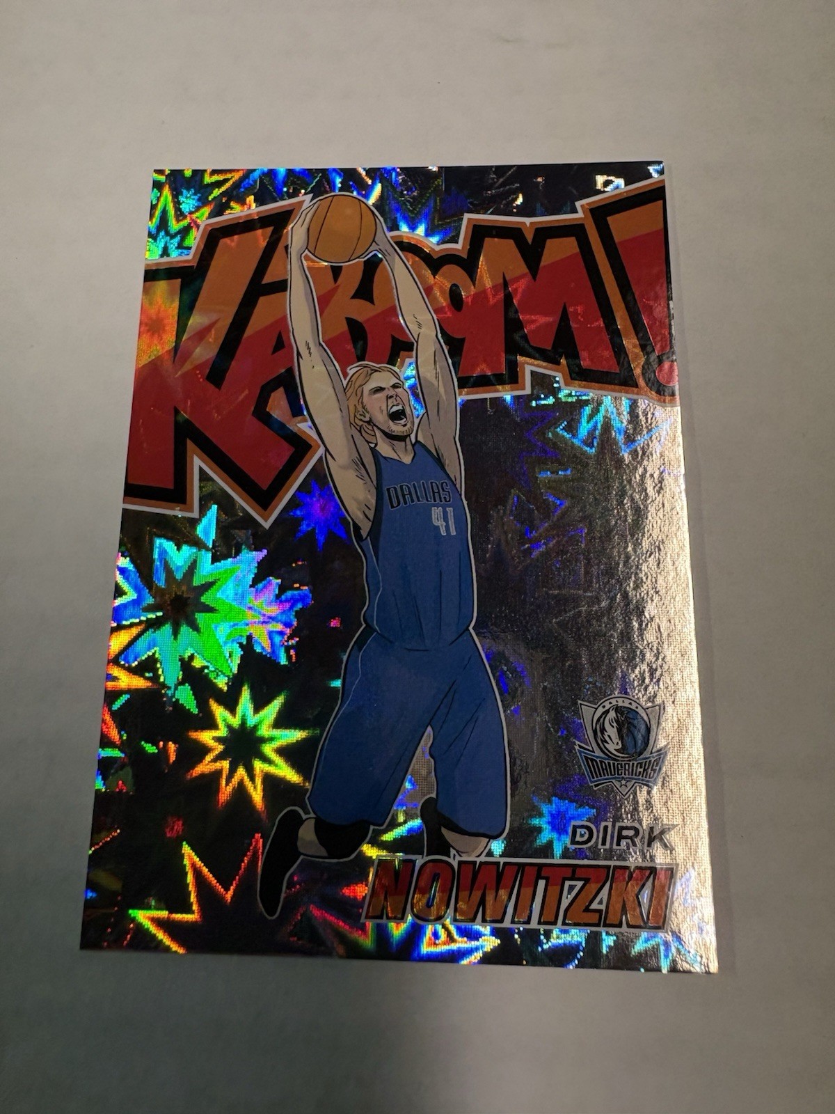 2024-25 Dirk Nowitzki  Panini Revolution Vertical Kaboom No. 26