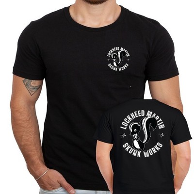 Skunk Works Logo Double Sided Adult T-Shirt