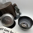 Fuji Fujica 35 Tele Attachment Lens 7.5cm w/ Case Cap Instructions Near Mint — photo 2