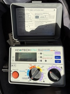 Kewtech KT62 Multimeter with Case and Leads