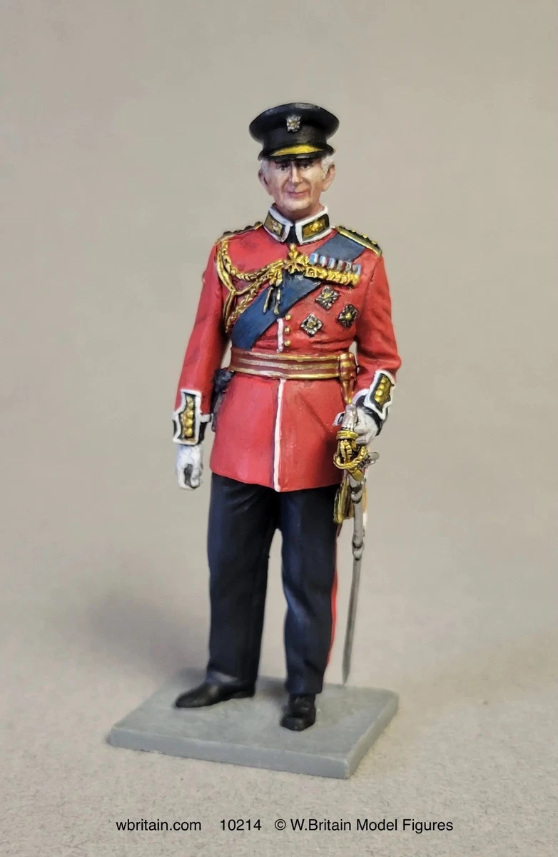 Lot De 7 Figurines WILLIAM BRITAIN - Napoleonic WB36 - Infanterie Britannique - Retired - Plomb Peint 60mm