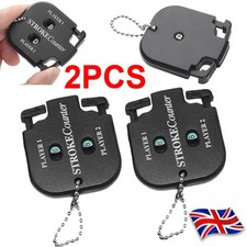 Black Durable Portable Training Aids Golf Accessories Count Stroke Score Counter