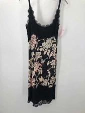 Diane Von Furstenberg Barely There Size 4 Floral Knee Length Sleeveless Dress