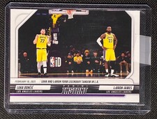 Luka Doncic/LeBron James 2024-25 Panini Instant #343 Lakers (E)